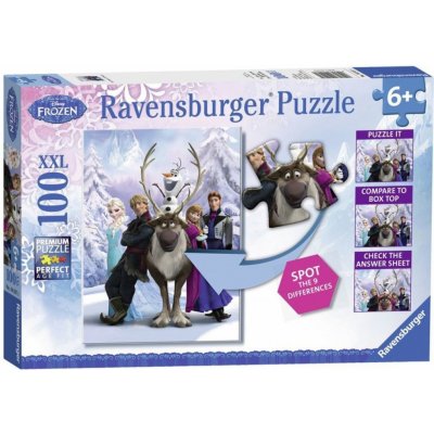 Ravensburger Disney Ledové království Rozdílků 100 dílků – Zbozi.Blesk.cz