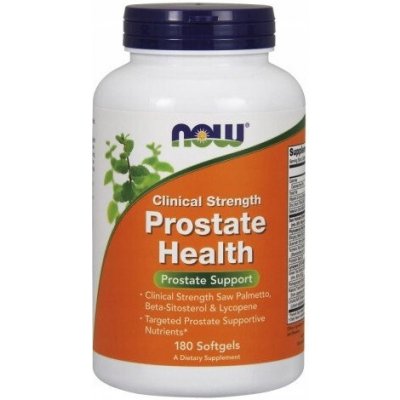 NOW Foods Prostate Health s serenoa plazivá, bez lepku 180 ks – Hledejceny.cz