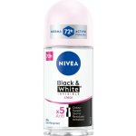 Nivea Invisible for Black & White Clear antiperspirant roll-on 50 ml – Sleviste.cz