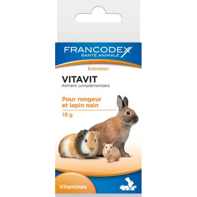 Francodex VITAVIT pro hlodavce a králíky 18 g – Zboží Mobilmania