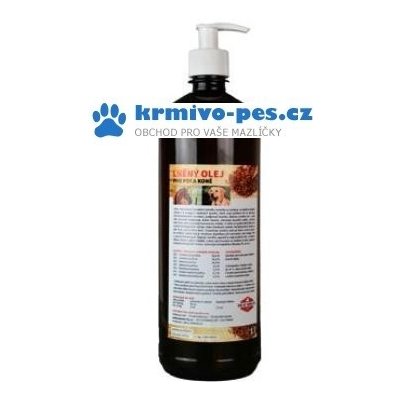 Zeus Lněný olej pro koně a psy 500 ml – Hledejceny.cz