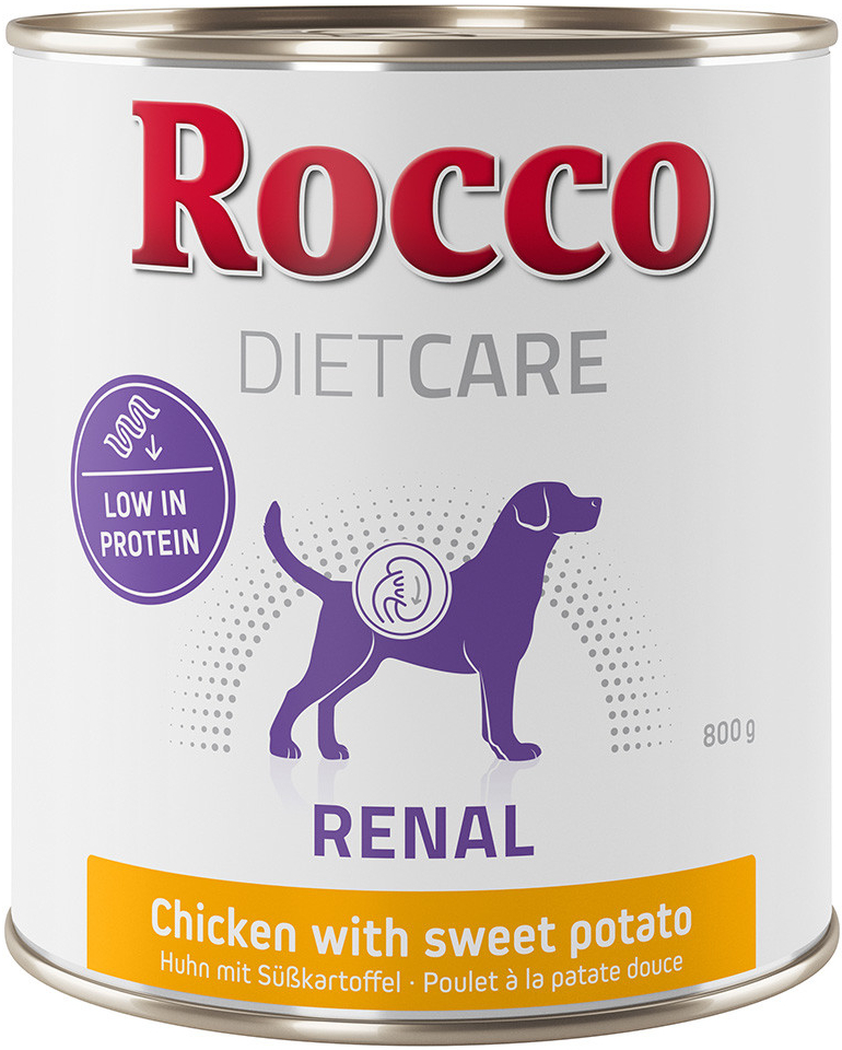 Rocco Diet Care Renal kuřecí s batáty 24 x 800 g