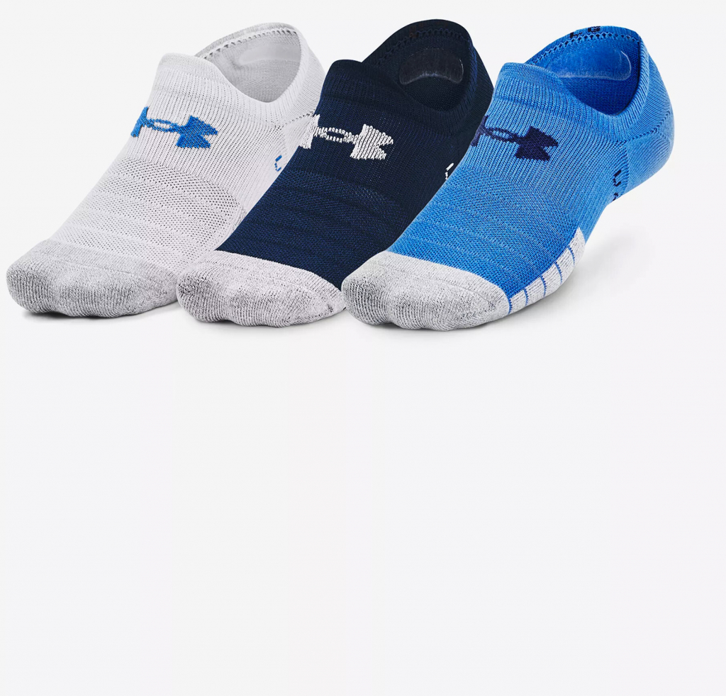 Under Armour UA Heatgear UltraLowTab 3 pack-NVY-1370076-408 Modrá