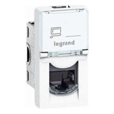 Legrand 076563 MOSN 1XRJ45 STP C6 1M BÍ – Hledejceny.cz