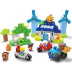 MEGA BLOKS Zelené město Postav a uč se eko dům – Zboží Mobilmania