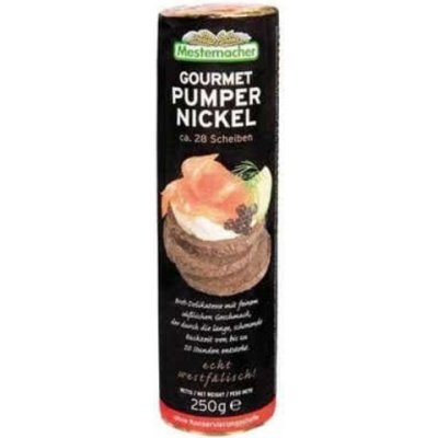 Mestemacher Chléb Párty Pumpernickel balený krájený 250 g – Zboží Dáma