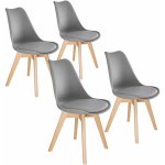 Tectake 403812 Friederike šedá 2 ks – Zboží Dáma