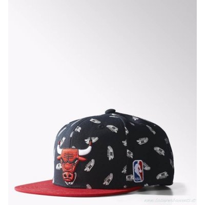 adidas Originals Chicago Bulls Superstar Snap Back Black/Red/White Black/Red – Zbozi.Blesk.cz