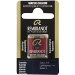 Rembrandt mistrovská akvarelová barva půlpánvička 318 Carmine – Hledejceny.cz