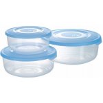 Tontarelli 3ks kulatá transparentní 9040669787K20 – Zboží Dáma