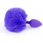 Boss Series Jewellery Silikon Plug Bunny Tail Purple – Sleviste.cz