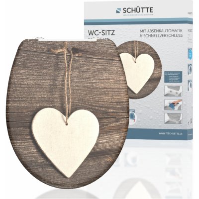Schütte WOOD HEART 4008431823775 – Zboží Dáma