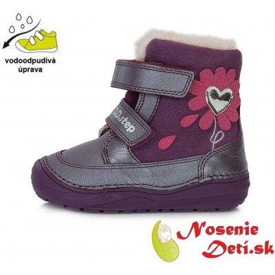 D.D.Step dětské dívčí zimní boty Violet Kvítek 071-364B – Zboží Mobilmania