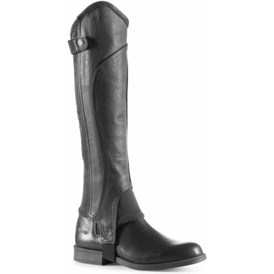 Horze Minichapsy kožené Quinton Černá – Zboží Dáma