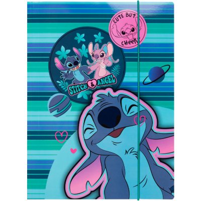 Colorino školní desky s gumičkou A4 Stitch – Sleviste.cz