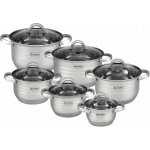 Edenberg Sada hrnců nerezová ocel 12 ks – Zboží Dáma