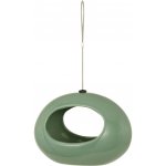 CJ Wildlife Ptačí pítko Selo 16 x 12 x 11 cm keramika zelené – Zboží Mobilmania