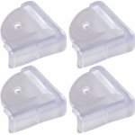 Walteco ochrana rohu 43x43x19mm samolepící transparetní 4 ks – Sleviste.cz