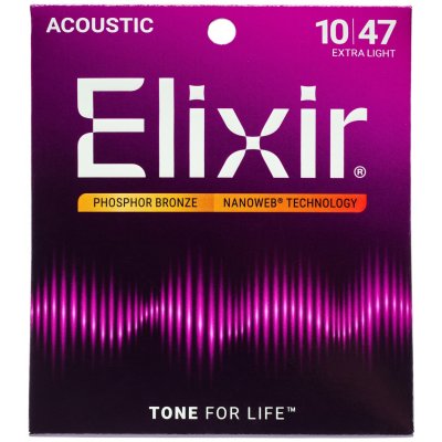 ELIXIR Extra Light (Phosphor bronze), NANOWEB – Zbozi.Blesk.cz