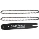 Kraft & Dele Vodicí lišta 18" 45cm + 2 řetězy KD10153