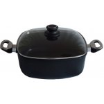 BAF Gigant Hranatý titanový kastrol 28x28x10 cm s pokl. 6,5 l – Zboží Dáma