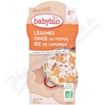 Babybio zelenina s krůtím masem a rýží 2 x 200 g – Hledejceny.cz