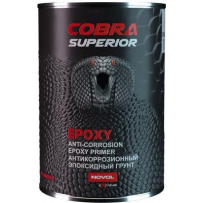 Novol základ epoxidový Cobra Superior Epoxy 1:1 šedý 0,8l+0,8l – Sleviste.cz