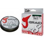 Daiwa šňůra J-BRAID X8 150m 0,13mm 8kg Dark Green – Zboží Dáma