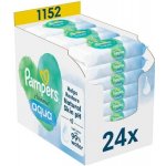 Pampers Vlhčené ubrousky Harmonie Aqua 24 x 48 ks – Zboží Dáma
