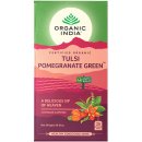 Organic India Tulsi se zeleným čajem a granátovým jablkem Bio 25 sáčků