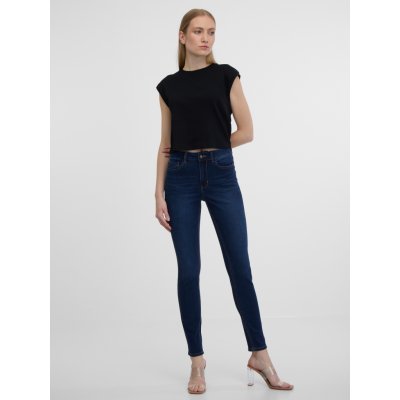 Orsay dámské skinny fit džíny tmavě modré – Hledejceny.cz