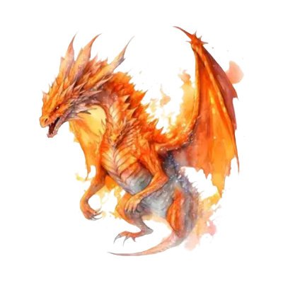 Nažehlovací obrázek - drak IX (10,16 x 10,16 cm) – Zboží Dáma