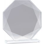 Skleněná plaketa – Zboží Dáma