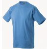 Dětské tričko James Nicholson dětské tričko junior Basic modrá aqua