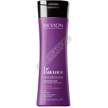 Revlon Be Fabulous Keratin Conditioner For Damaged Hair kondicionér s keratinem pro poškozené vlasy 250 ml