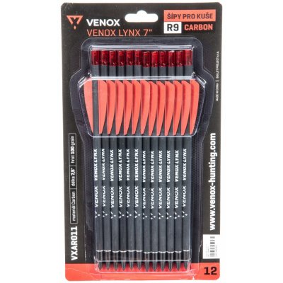 Venox carbon 7,5″ 12 ks – Zboží Dáma