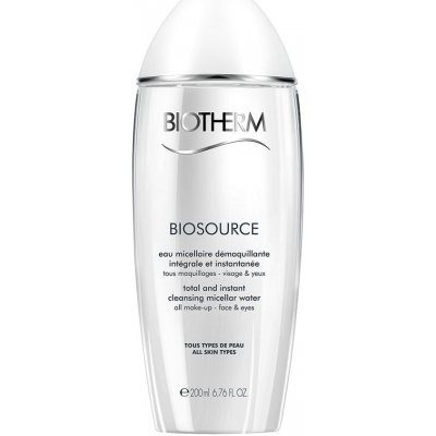 Biotherm Biosource Total And Instant Cleansing Micellar Water 200 ml – Hledejceny.cz