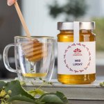 Včelařství Domovina Med lipový 180 g – Zboží Dáma