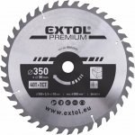 Kotouč pilový s SK plátky, ⌀350x3,3x30mm, 40T EXTOL PREMIUM – Hledejceny.cz