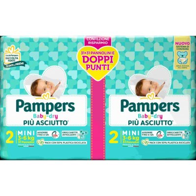 Pampers Baby-Dry 2 62 ks