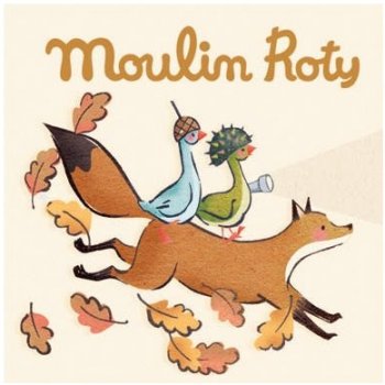 Moulin Roty Promítací kotoučky Příběhy husy Olgy
