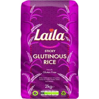 Laila Foods Lepkavá Rýže 2 kg – Sleviste.cz