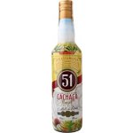Cachaca 51 Pirassununga 40% 0,7 l (holá láhev) – Hledejceny.cz