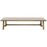 Tribu Ukiyo Tribu obdélníkový 160x70x36 cm rám teak deska teak – Hledejceny.cz