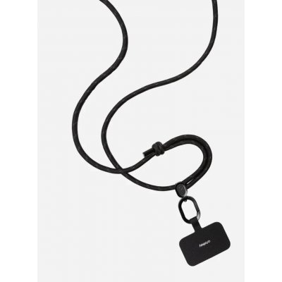 Šňůrka na krk a telefon Nastavitelný Orbitkey Crossbody Phone Strap Black – Zboží Dáma