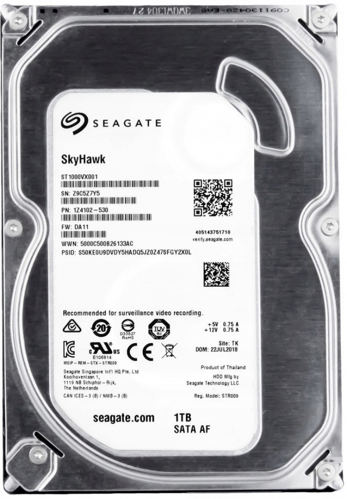 Seagate Surveillance 1TB, ST1000VX001