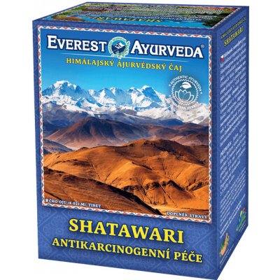 Everest Ajurveda Himalájský čaj SHATAWARI antikarcinogenní péče 100 g – Hledejceny.cz