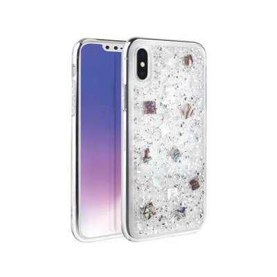 Pouzdro Uniq Hybrid Lumence Clear - Periwinkle Apple iPhone XS Max stříbrné – Zbozi.Blesk.cz