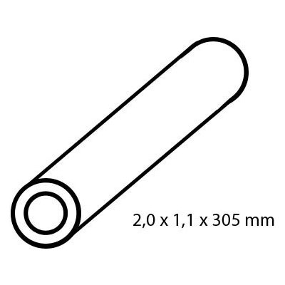 měděná trubka průměr 2,0/1,1 mm délka 305 mm 4 ks Albion Alloys ct2m – Hledejceny.cz