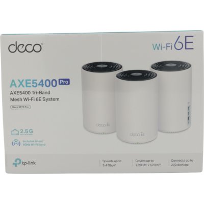 TP-LINK Deco XE75 Pro, 3ks – Zbozi.Blesk.cz